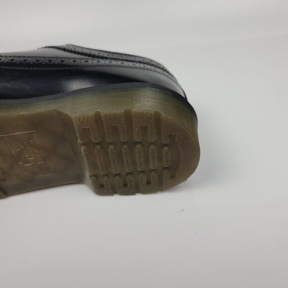 Dr. Martens 3989 Brogue Wingtip Black Leather Oxford Academia Shoes Old Money - Picture 14 of 16